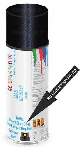 For saab jet black - 9-3x, 5mu