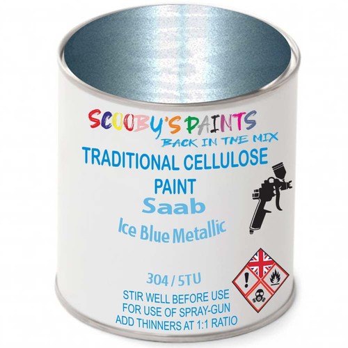 Cellulose paint for - paint, saab