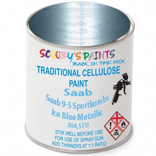 Cellulose paint for saab - saab, 9-5