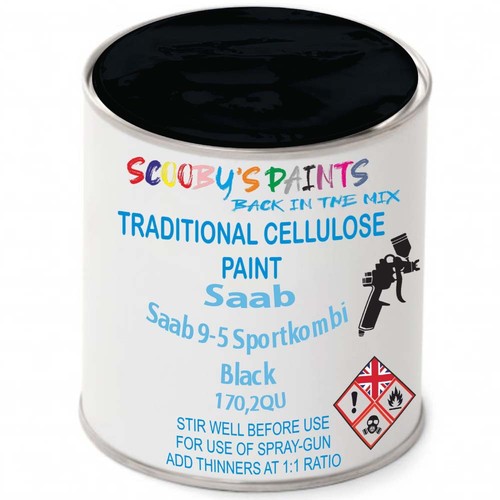 Cellulose paint for saab - for, 9-5
