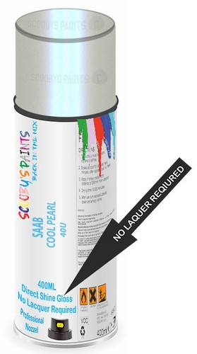 Paint for saab cool pearl - paint, 40u
